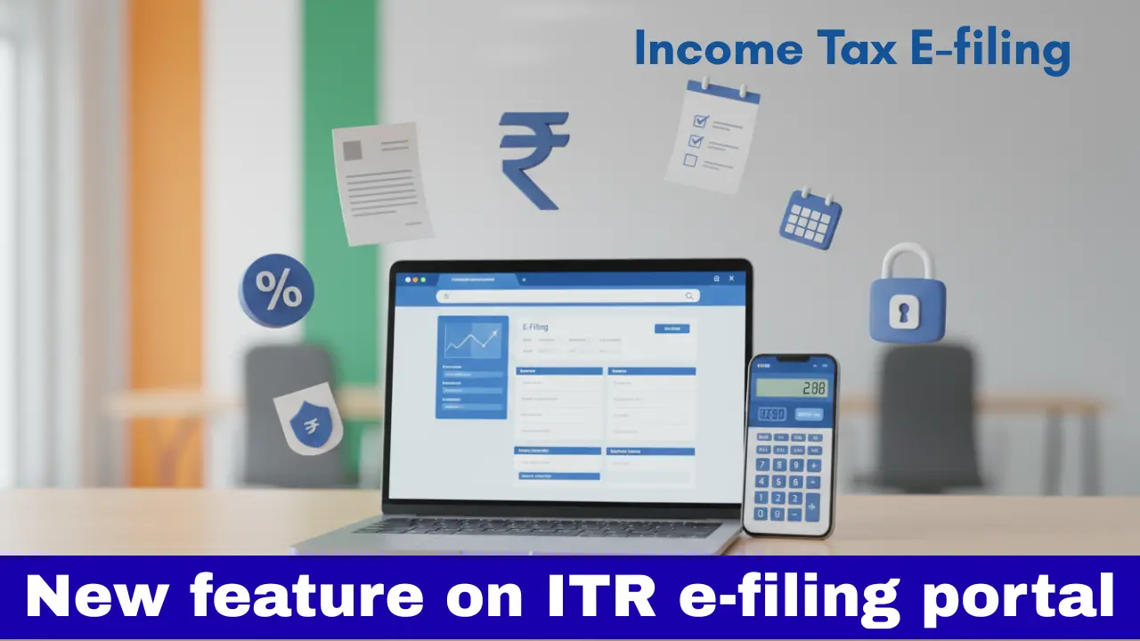 Income Tax E-filing new feature image