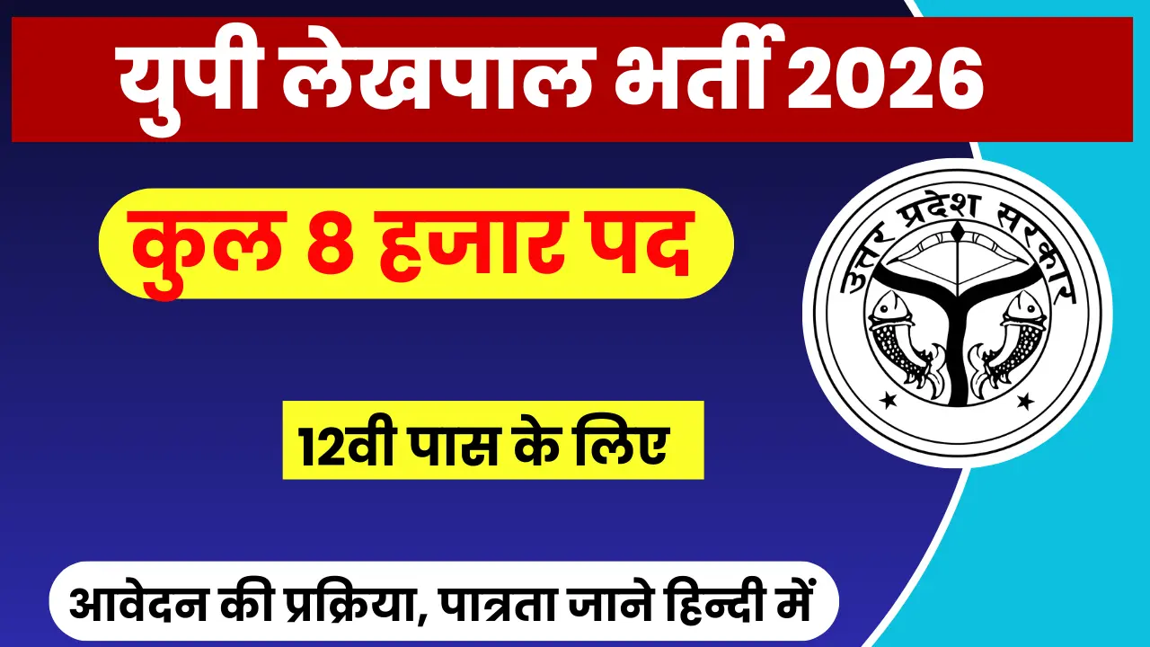 UP Lekhpal Recruitment 2026 image
