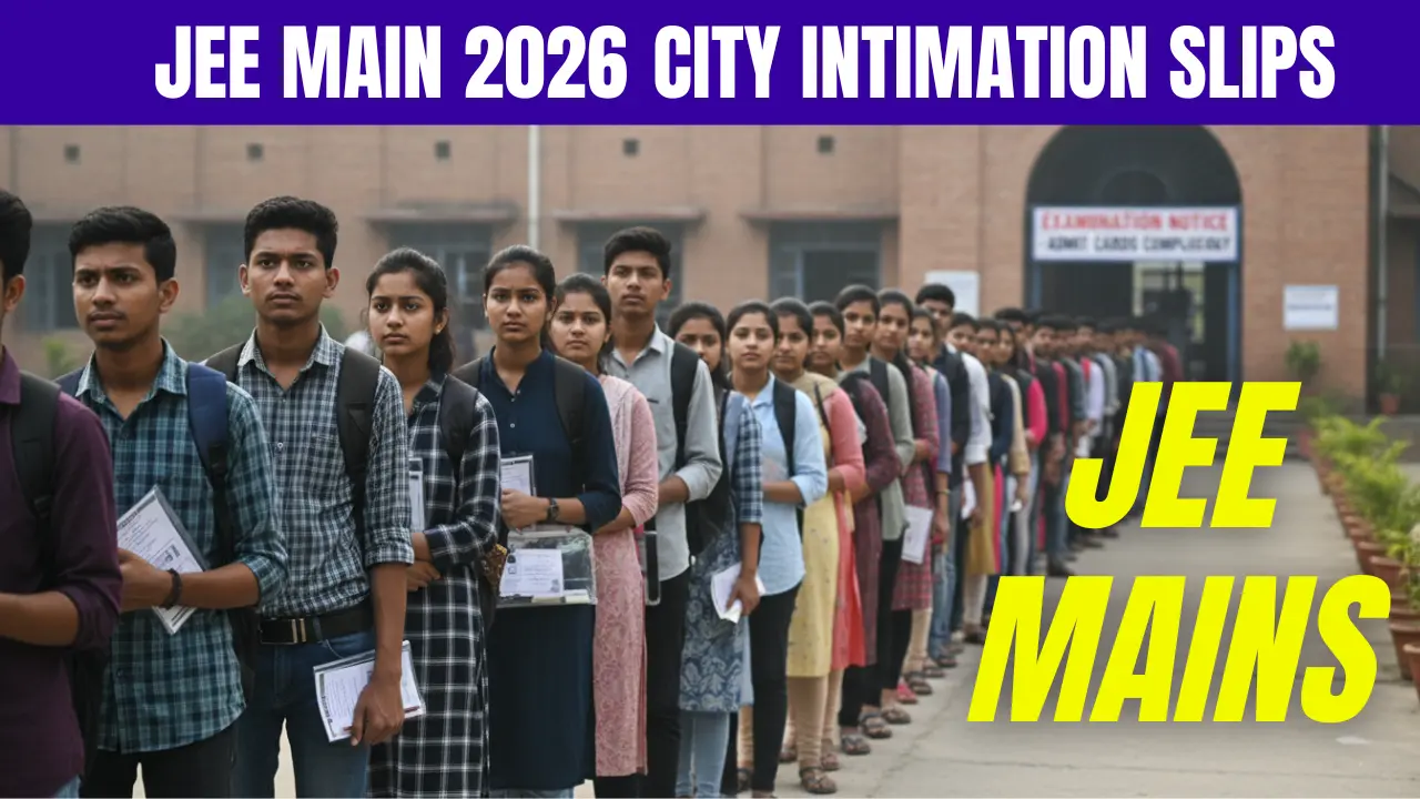 jee mains city intimation slips image