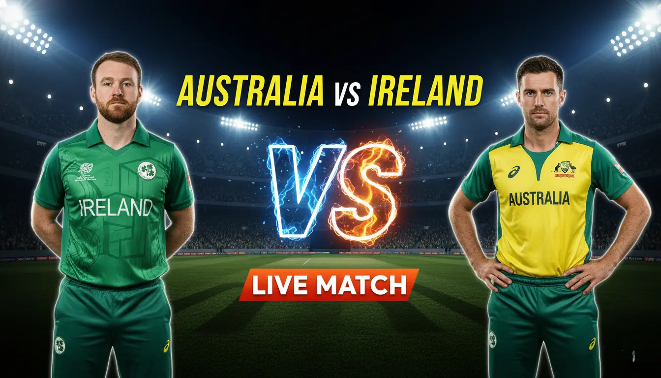 Australia vs Ireland