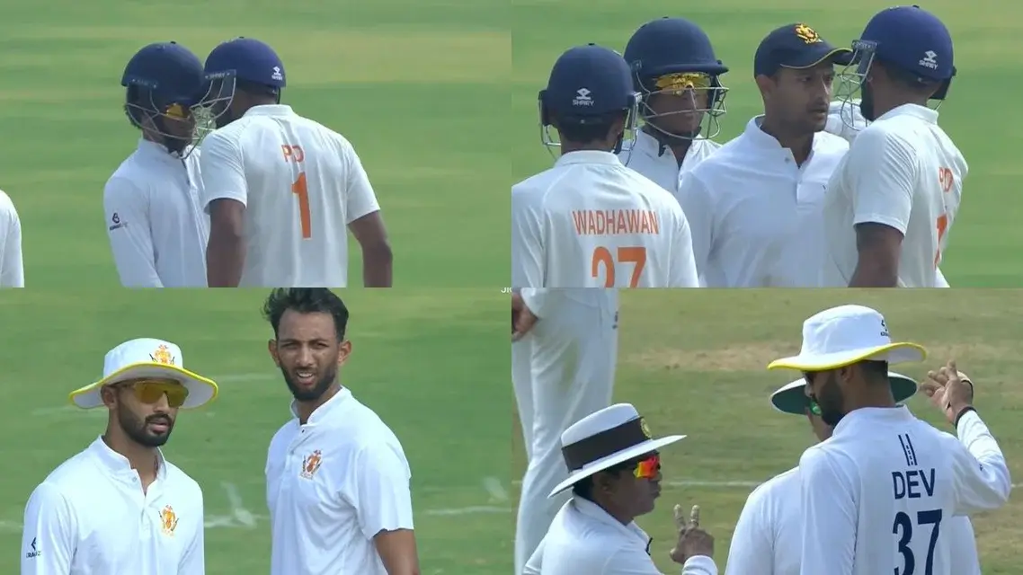 Paras Dogra Mayank Agarwal Ranji Trophy Final image